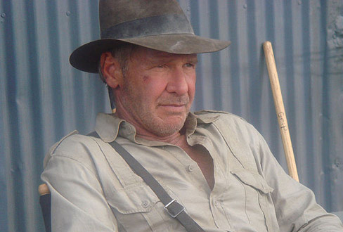Harisson Ford als Indiana Jones in Teil 4; Foto: @John Griffiths aus de.wikipedia.org Harisson Ford als Indiana Jones