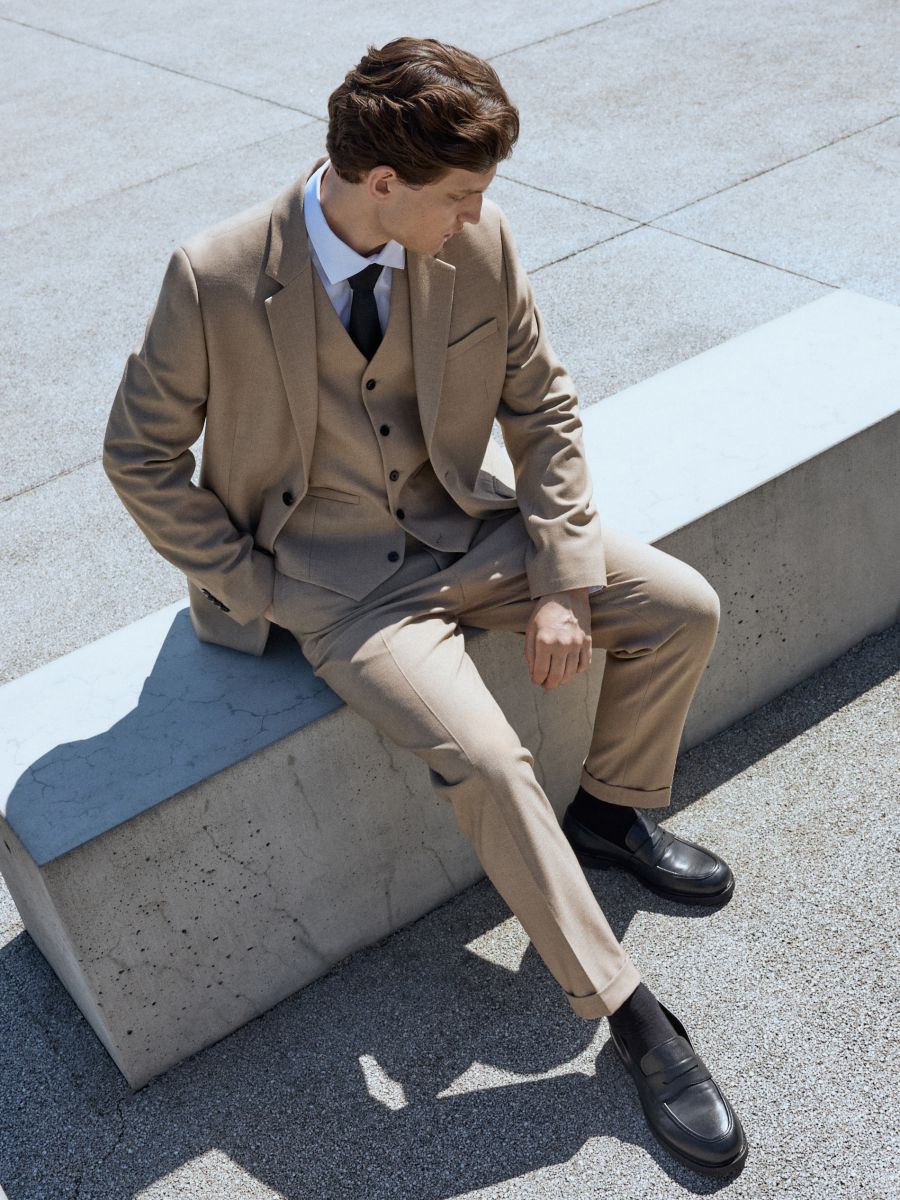 Herrenanzug Reserved Hellbraun