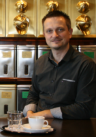 Thomas Marko vom Kaffeefachwerk Berlin