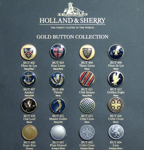 Blazer Buttons - Knöpfe mit Stil