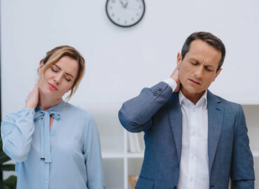 Verspannungen im Nacken lösen