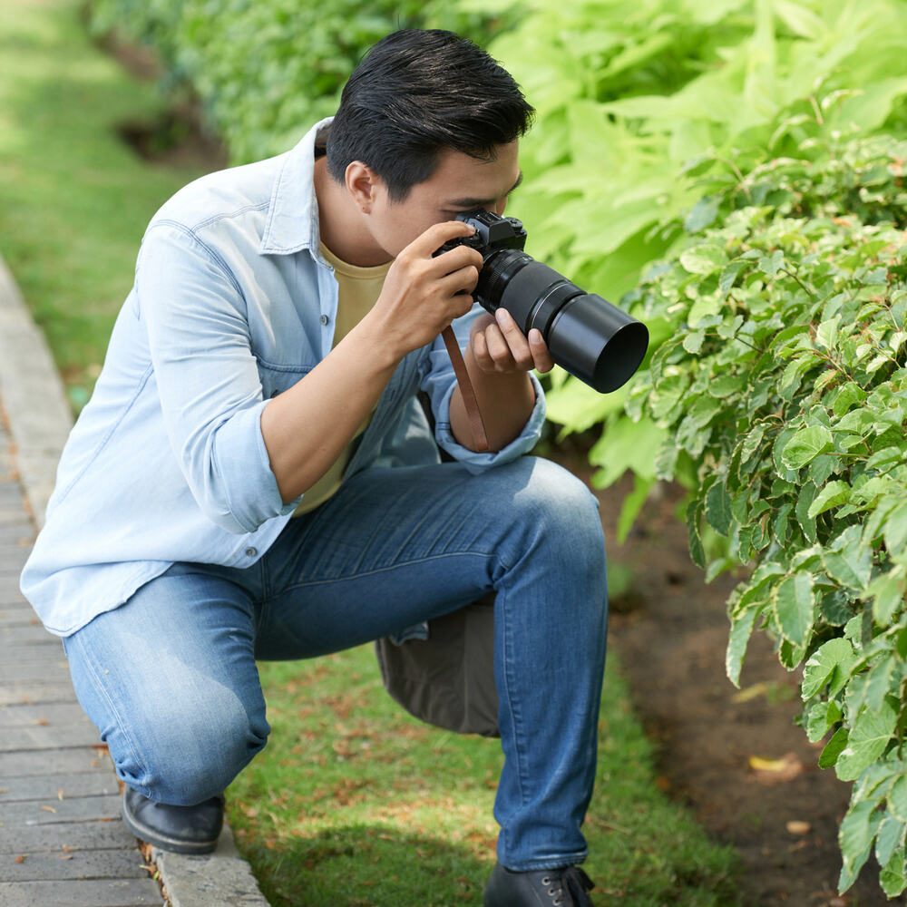 Ein Fotograf muss geduldig und kreativ sein