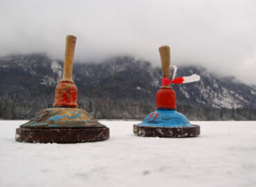 Gentleman-Sport: Eisstockschießen