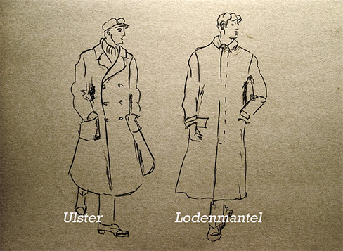 Weitere Herrenmantel-Variationen