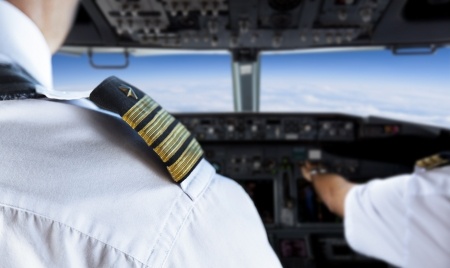 Piloten sind stets professionell