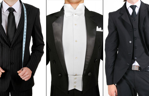 Anzug, Frack, Smoking