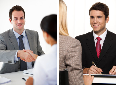 Farbe der Kleidung im Vorstellungsgespräch