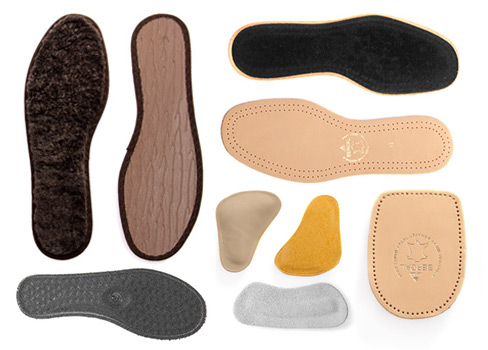 Einlegesohlen für einen fetsen Stand