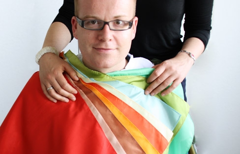 Tücher zur Ermittlung des Farbtypen