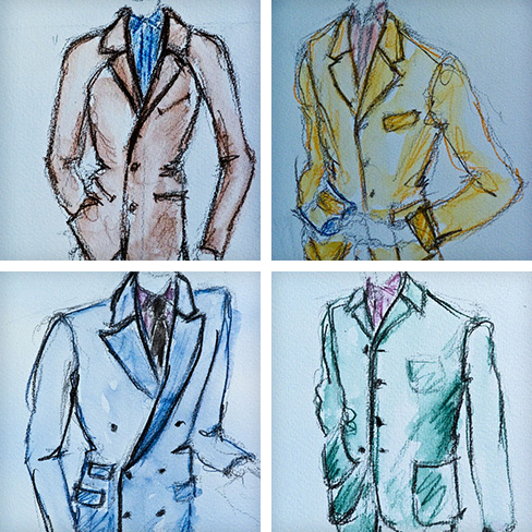 Verschiede Reverskragen im Überblick