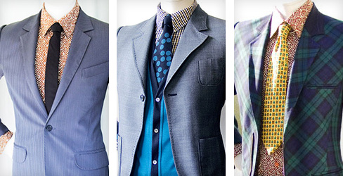 Kreative Reverskragen vom Schneider