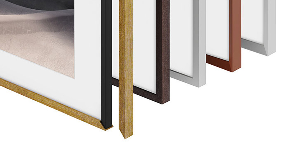 Holzrahmen für den Fernseher