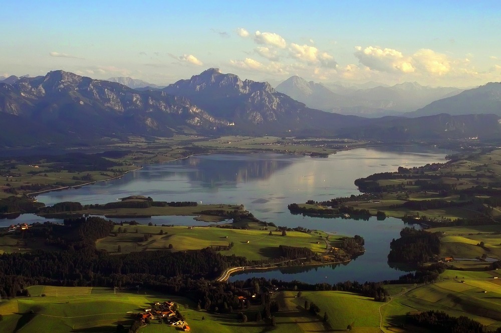 Forggensee im Allgäu