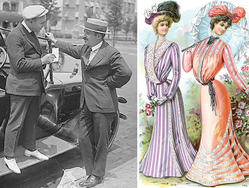 Modegeschichte - Beginn des 20. Jahrhunderts