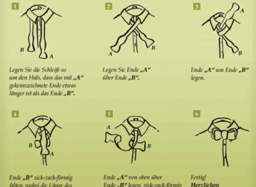Anleitung zum Schleife binden